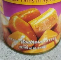 Mängden socker i sweet potatoes