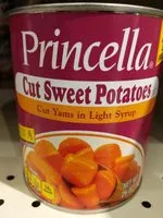Mängden socker i Princella, cut sweet potatoes