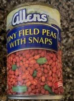 Mängden socker i Tiny field peas with snaps