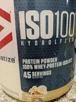 Mängden socker i ISO100 Hydrolyzed Vanilla Protein Powder