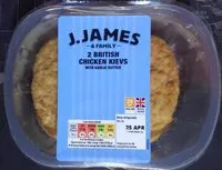 Mängden socker i British Chicken Kievs