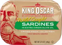 Mängden socker i Sardines In Extra Virgin Olive Oil