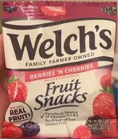 Mängden socker i Berries 'n Cherries Fruit Snacks