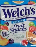 Mängden socker i Fruit snacks