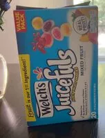 Mängden socker i Juicefuls juicy fruit snacks