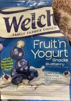 Mängden socker i Fruit’n Yogurt snacks blueberry