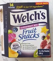 Mängden socker i Fruit snacks