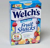 Mängden socker i Mixed Fruit Snacks