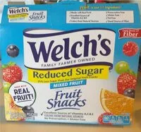 Mängden socker i Fruit Snacks, Mixed Fruit