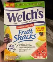 Mängden socker i Summer Fruit Snacks