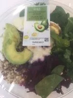 Mängden socker i Salade Avocat Et Oeuf