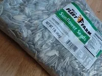 Mängden socker i Fleet farm sunflower seeds