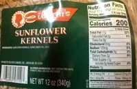 Mängden socker i Sunflower kernels