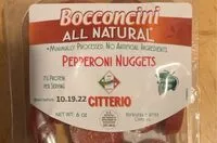 Mängden socker i Citterio all natural bocconcini nuggets