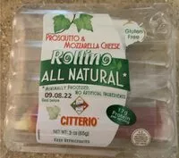 Mängden socker i All natural prosciutto & mozzarella cheese