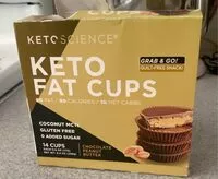 Mängden socker i Chocolate Peantu Butter Keto Fat Cups