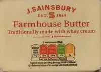 Mängden socker i Farmhouse Butter