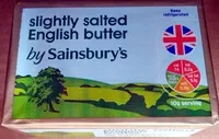 Mängden socker i Salted English Butter