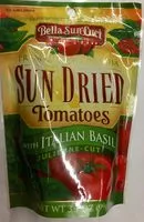 Mängden socker i SUN DRIED TOMATOES