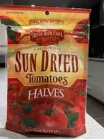 Mängden socker i California sun dried tomatoes halves