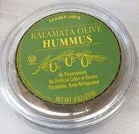 Mängden socker i Kalamata Olive Hummus