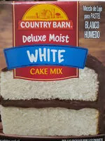 Mängden socker i white cake mix