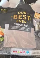 Mängden socker i Best ever steak pie