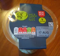 Mängden socker i Mac & cheese style pasta