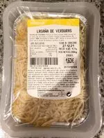 Mängden socker i Lasaña de verduras