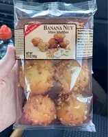 Mängden socker i Banana nut mini muffin