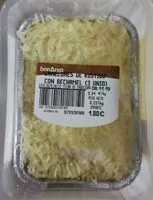 Mängden socker i Canelones de rustido con bechamel