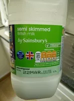 Mängden socker i Semi Skimmed Milk