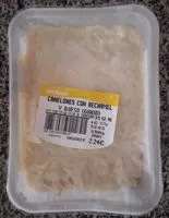 Mängden socker i Canelones con bechamel y queso (6unidades)