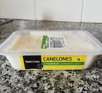 Mängden socker i Canelones de espinacas con bechamel y queso