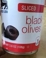 Mängden socker i Sliced olives