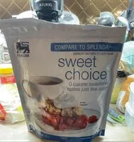 Mängden socker i Sweet Choice