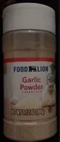 Mängden socker i Garlic powder