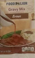 Mängden socker i Brown Gravy Mix