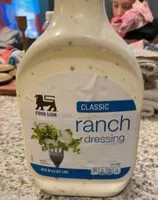 Mängden socker i Ranch Dressing