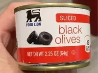 Mängden socker i Sliced Ripe Olives