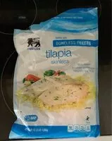 Mängden socker i Boneless fillet tilapia