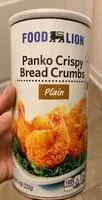 Mängden socker i Panko Crispy Bread Crumbs, Plain