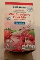 Mängden socker i Wild strawberry drink mix