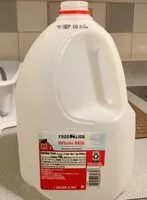 Mängden socker i Whole Milk Vitamin D Pasteurized
