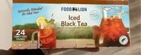 Mängden socker i Iced black tea