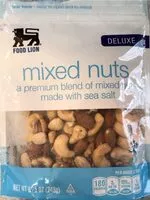 Mängden socker i Mixed Nuts
