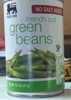 Mängden socker i NSA French Cut green beans