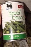 Mängden socker i Cut green beans