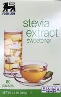 Mängden socker i Stevia Extract Sweetener