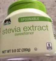 Mängden socker i Stevia ectract